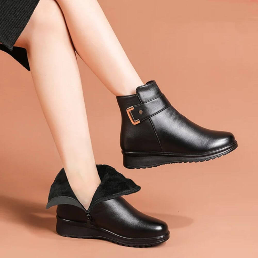 Bequeme orthopädische Stiefeletten für den täglichen Halt