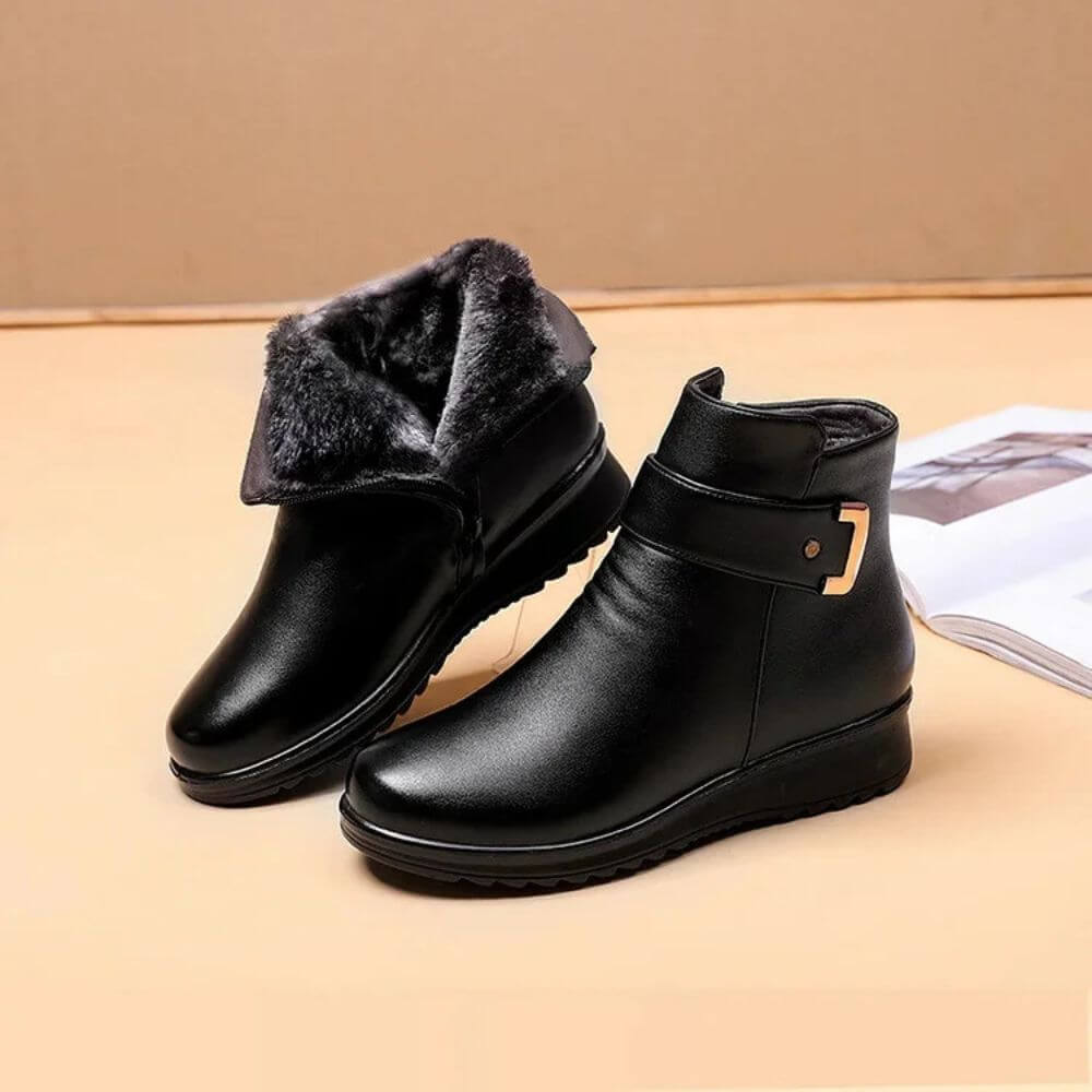 Bequeme orthopädische Stiefeletten für den täglichen Halt