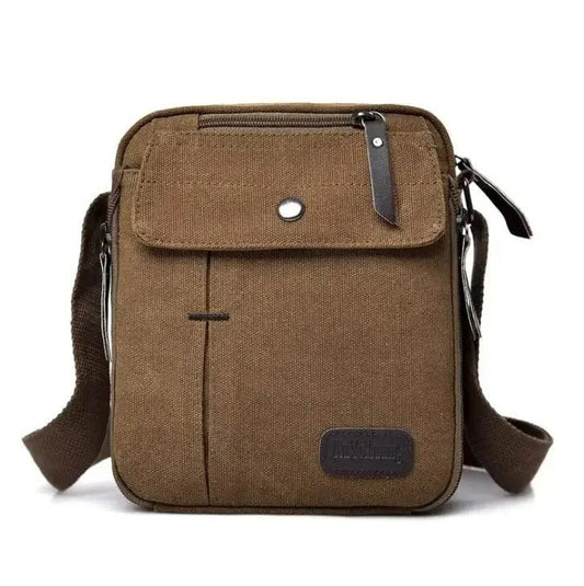Canvas Vertical Sling Bag - Harren Cole