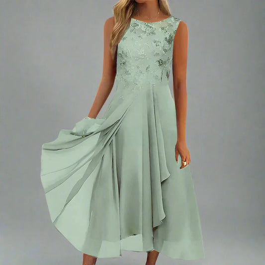 Elegantes Damen Sommerkleid - Atmungsaktiv, Femininer Schnitt, Ideal für Partys - Livezo