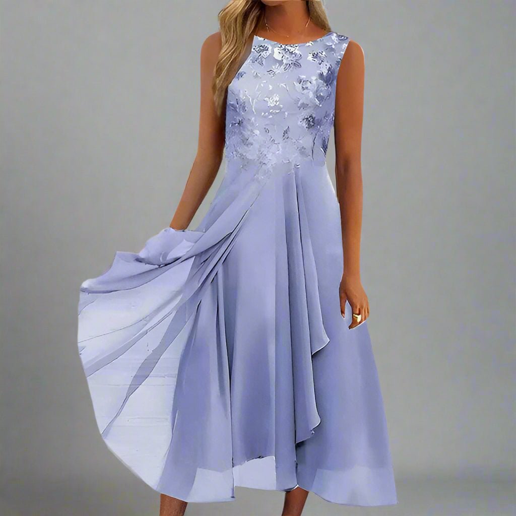 Elegantes Damen Sommerkleid - Atmungsaktiv, Femininer Schnitt, Ideal für Partys - Livezo