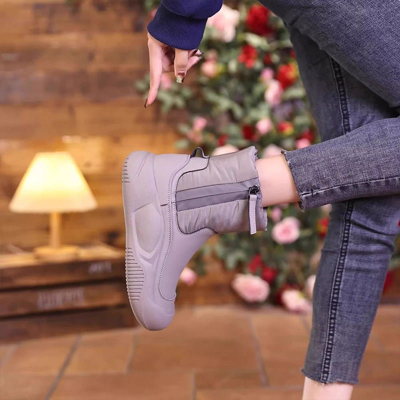 Gemütliche rutschfeste Damen Winterstiefel - Livezo