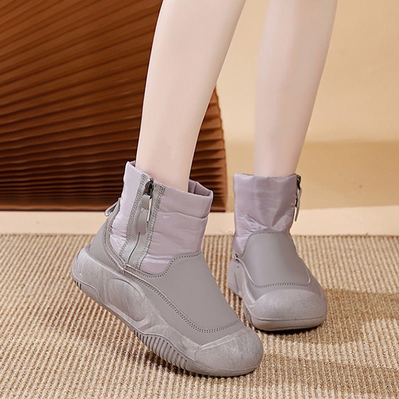 Gemütliche rutschfeste Damen Winterstiefel - Livezo
