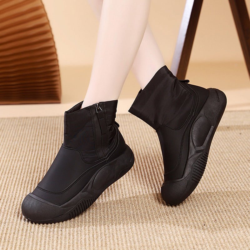 Gemütliche rutschfeste Damen Winterstiefel - Livezo