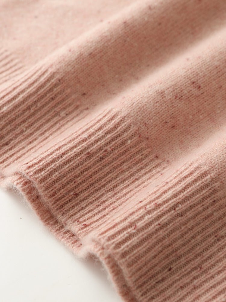 Gemütlicher Bunter Wollpullover mit Punkten - Livezo