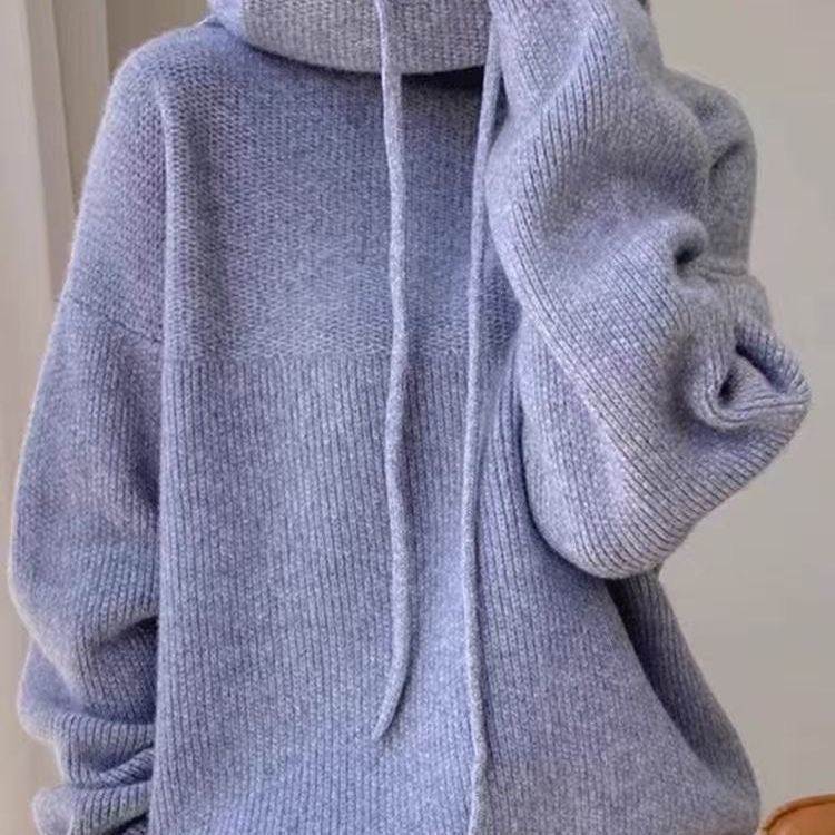 Gemütlicher Strick - Hoodie - Pullover für lässigen Komfort - Livezo