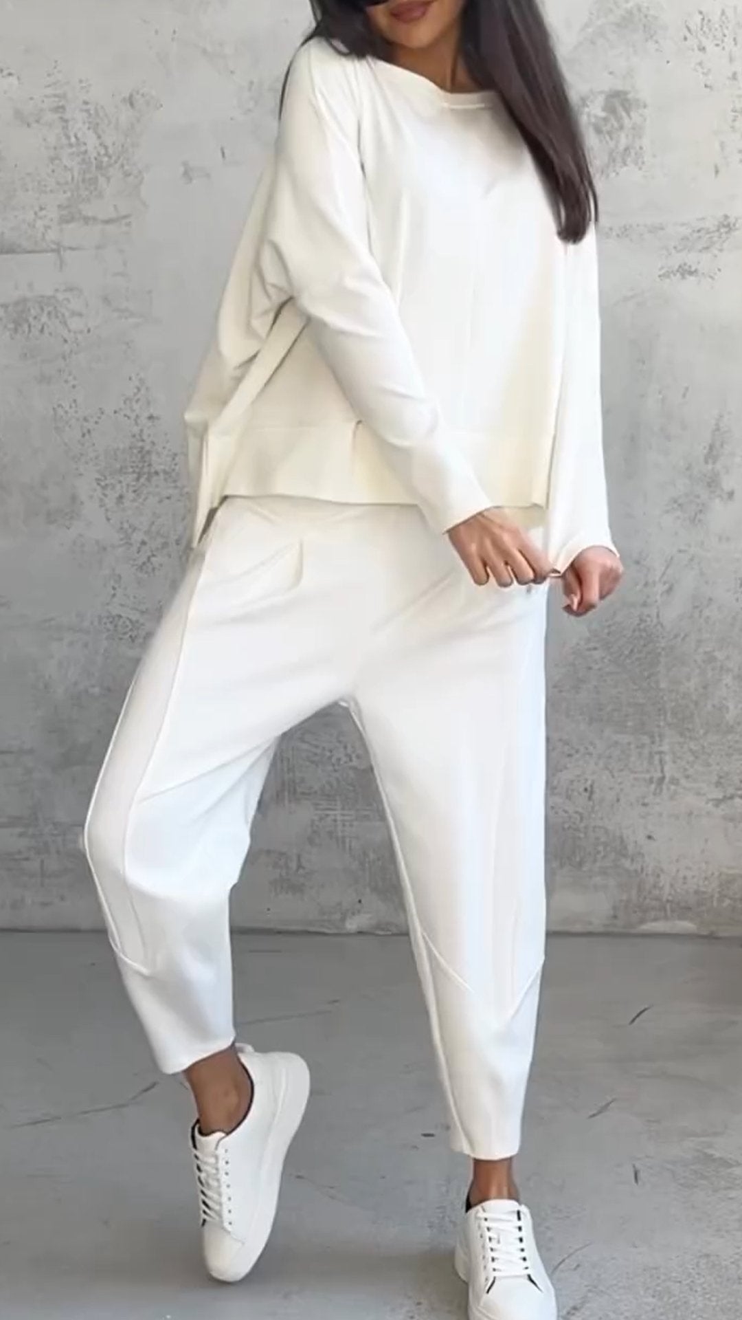 Gemütliches Strick - Zweiteiler - Loungewear - Set - Livezo