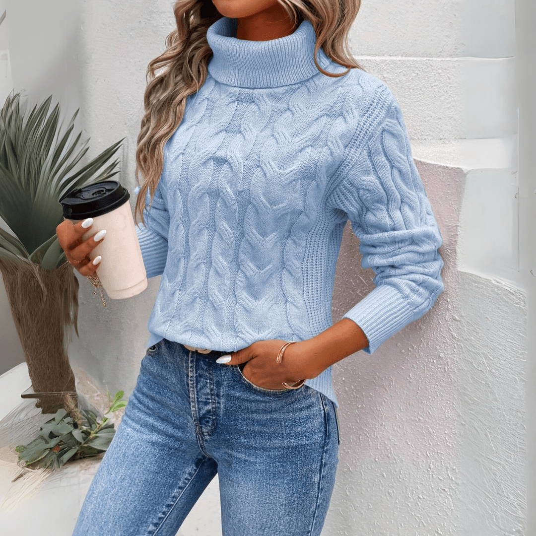 Hedda | Damen - Rollkragenpullover - Livezo