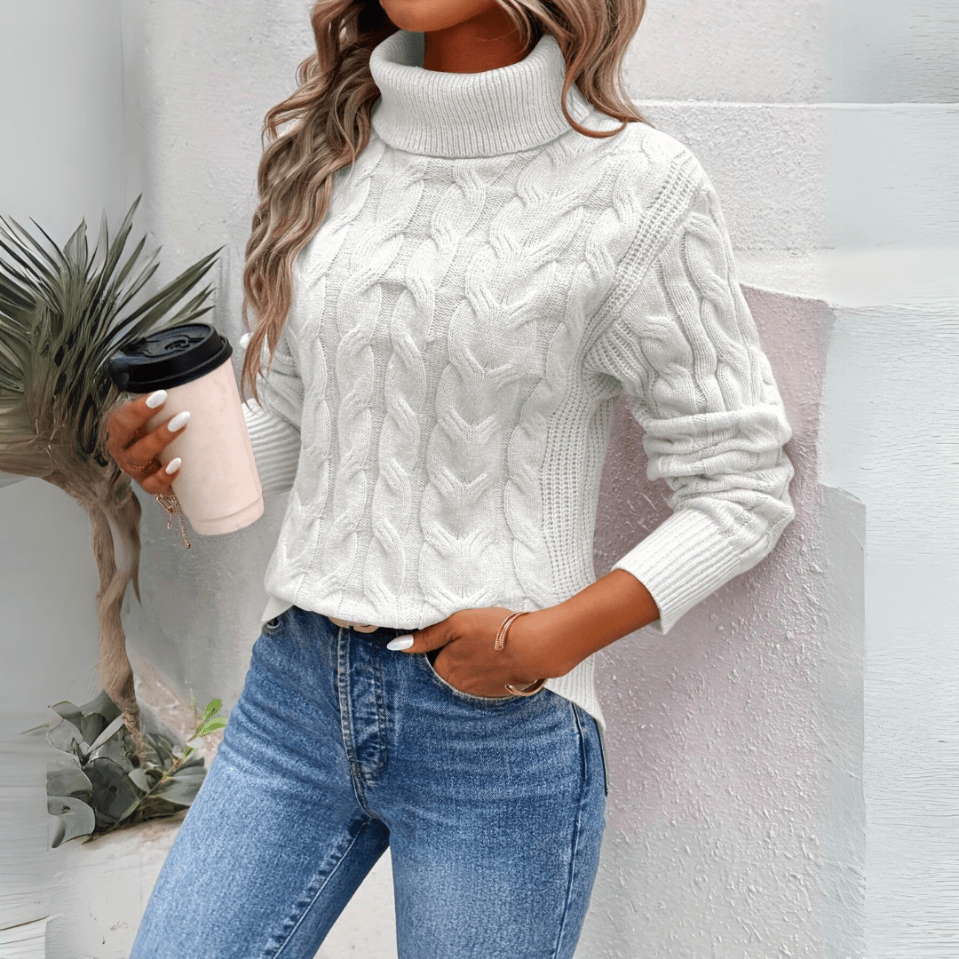 Hedda | Damen - Rollkragenpullover - Livezo