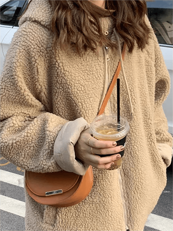 Henriette - Umkehrbare Fleece Parka für Gemütliche Wintertage - Livezo