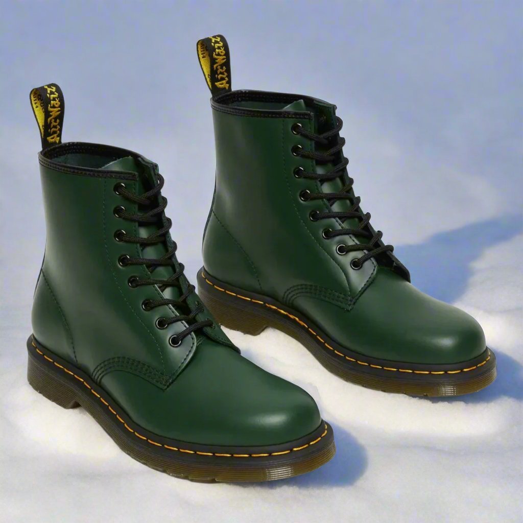 Klassische elegante Schnürstiefel aus Leder - Livezo