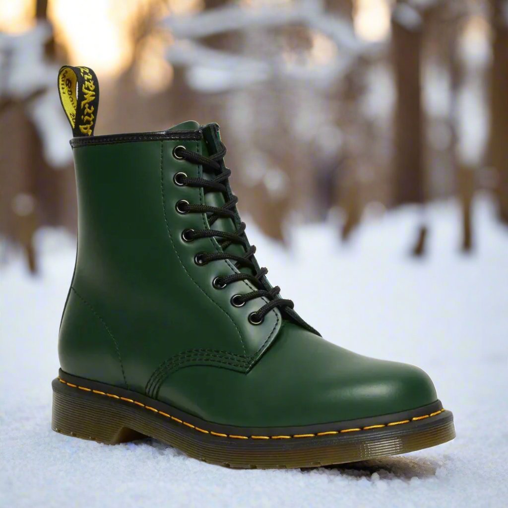 Klassische elegante Schnürstiefel aus Leder - Livezo