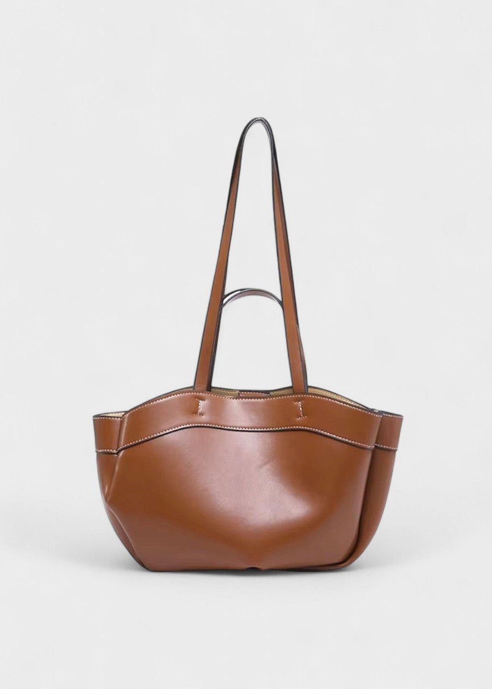 Klassische Ledertasche Tote - Livezo