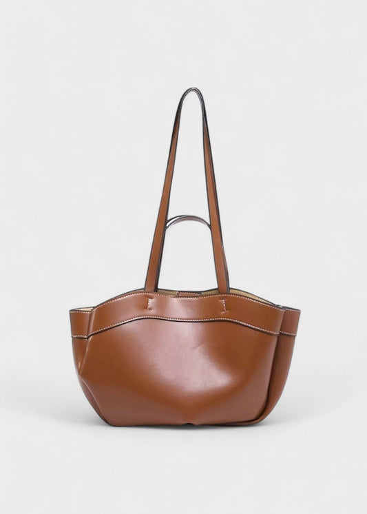 Klassische Ledertasche Tote - Livezo
