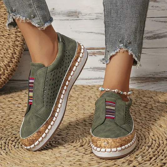 Luftige Leichte Slip - On Sommerschuhe - Livezo