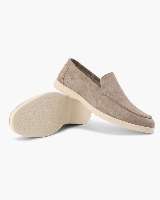Men's Suede Loafers Slip - On Business Shoes - Harren Cole