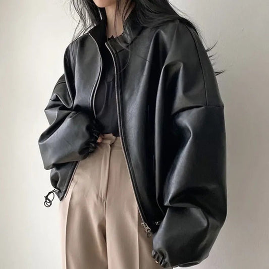 Personalisierte Hip - Hop PU - Lederjacke - Livezo