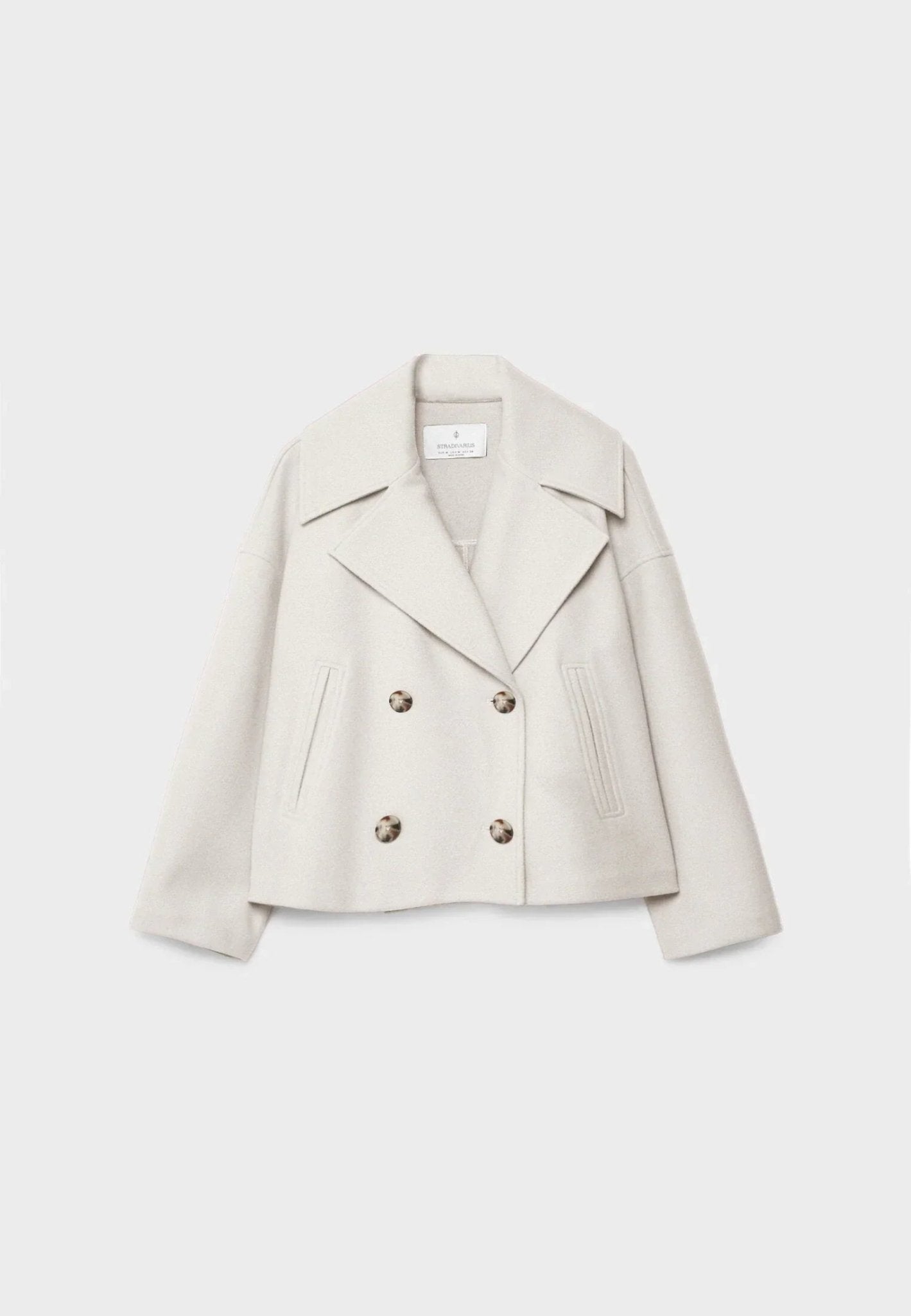 Schicke zweireihige kurze Jacke - Livezo