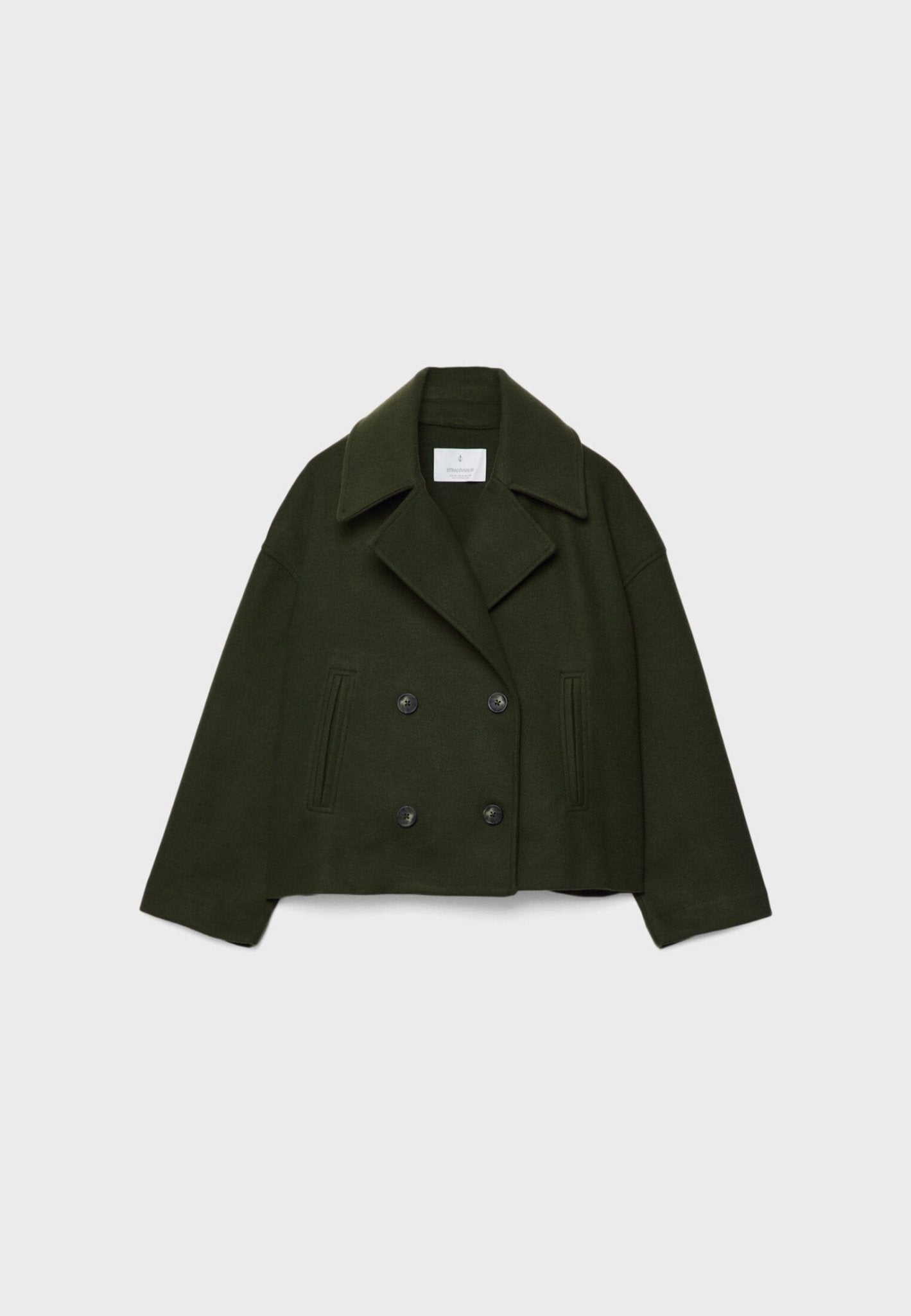 Schicke zweireihige kurze Jacke - Livezo