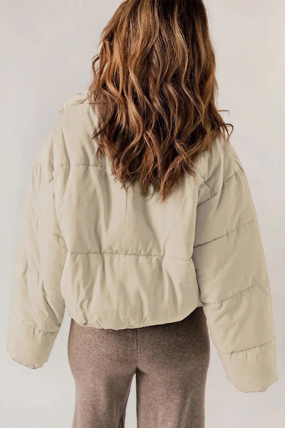 Schicker, länglicher Mantel mit Kragen und Reißverschluss für stylisches Layering - Livezo