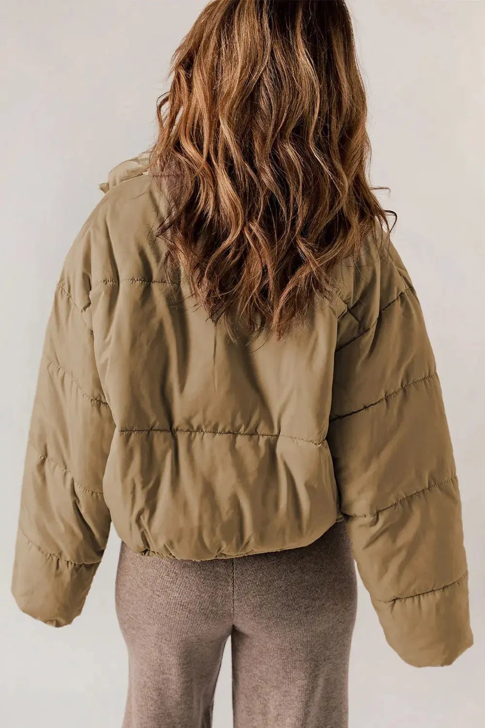 Schicker, länglicher Mantel mit Kragen und Reißverschluss für stylisches Layering - Livezo