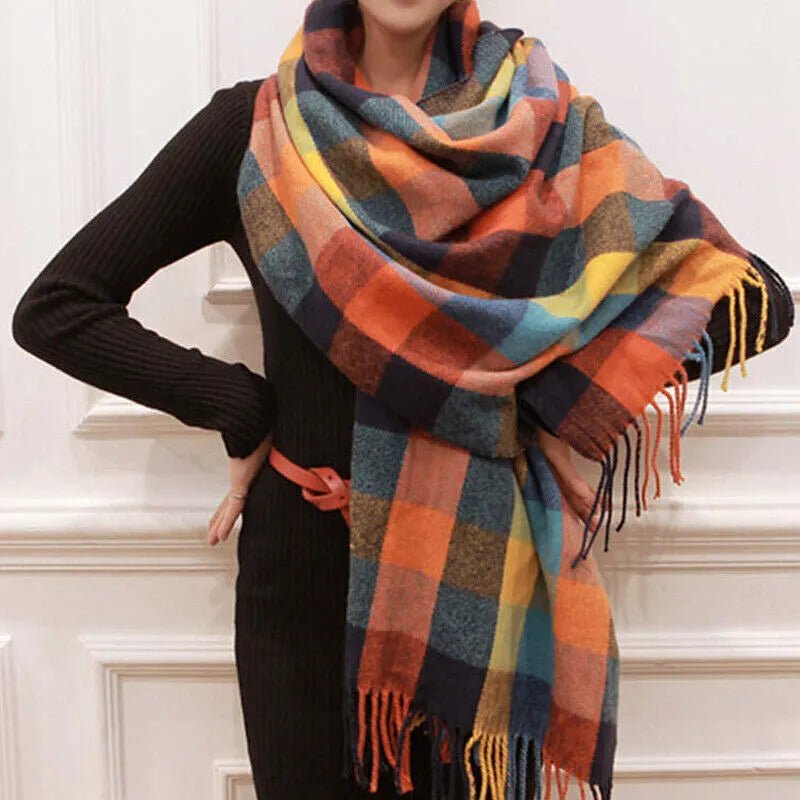 Weicher Kaschmirschal Gemütlich Warm Leichtes Accessoire - Livezo