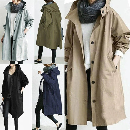 Jana - Regenfester Trenchcoat - Livezo
