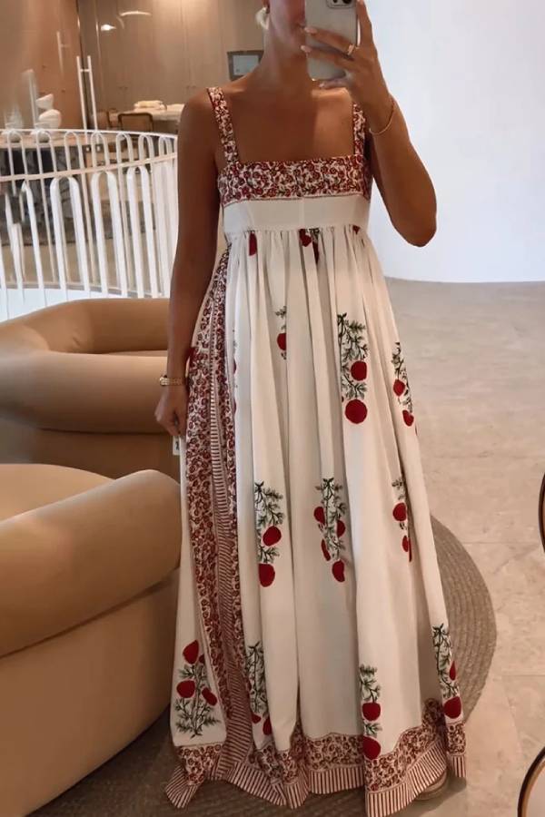 Luisa | Fließendes Blumenkleid für Mühelosen Stil
