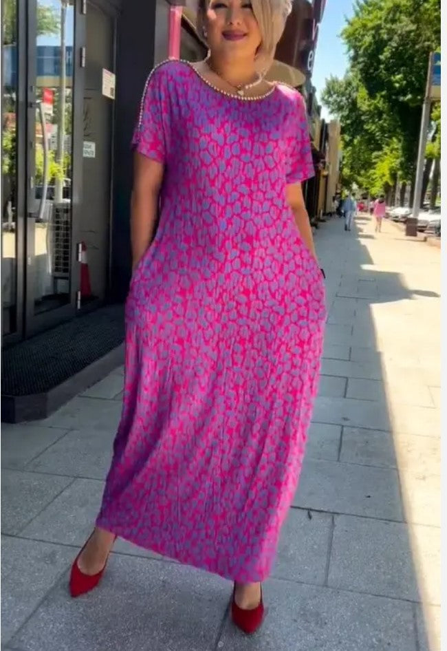 Trendiges Freizeitkleid