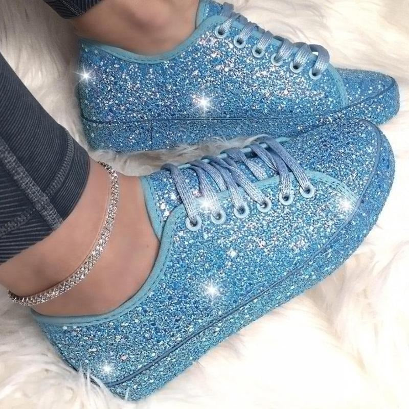 Crystal Sneakers- ✨ Glänze mit jedem Schritt!