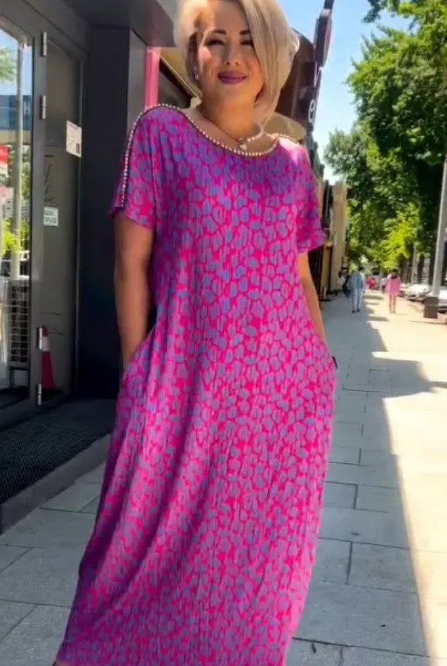 Trendiges Freizeitkleid