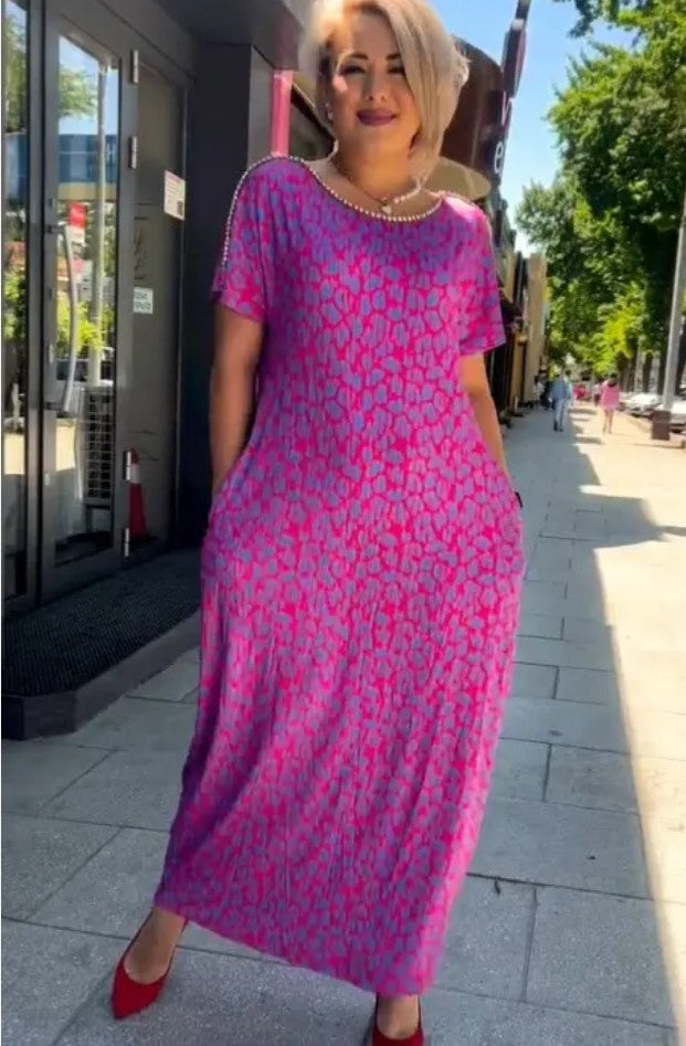 Trendiges Freizeitkleid