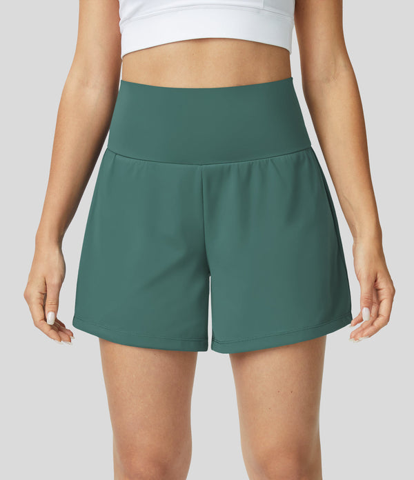 Sandra - 2-in-1-Yoga-Shorts mit Taschen