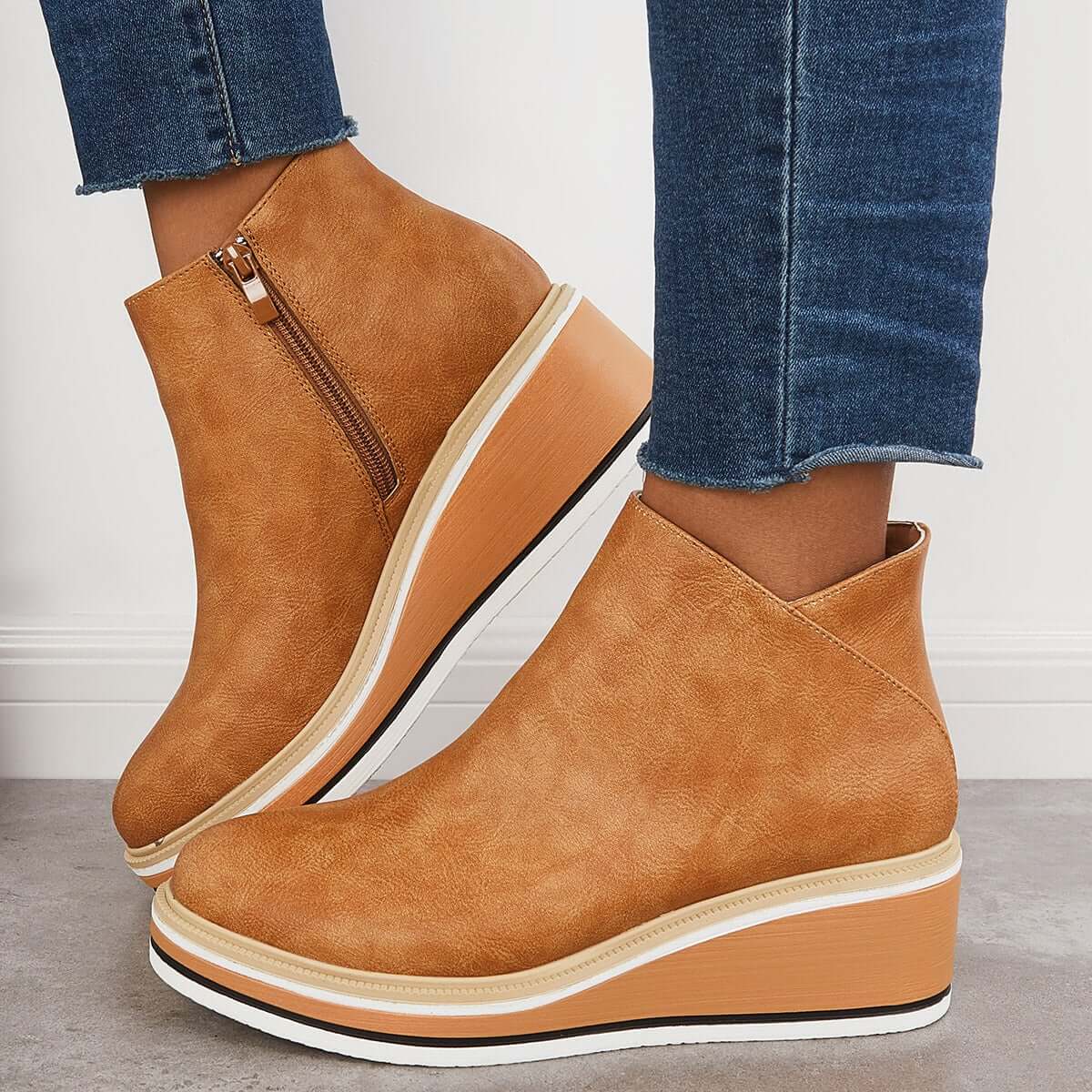 Schicke Leder-Stiefeletten für jeden Anlass