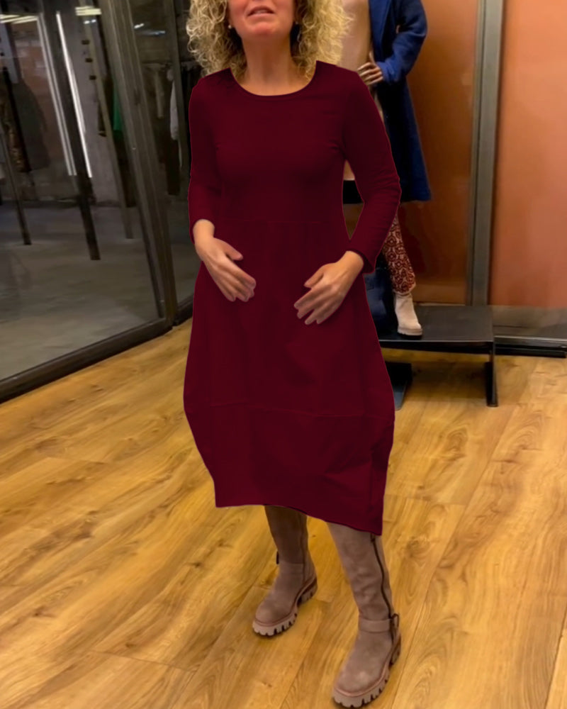 ALINA – Alltagsschickes Midikleid