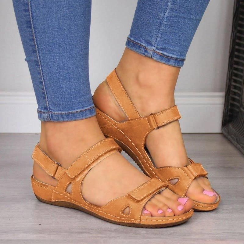 RetroWalk Komfort Retro Orthopädische Sandalen