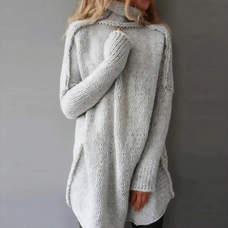 Pelagia - Stilvoller handgestrickter Pullover - Wärme und Eleganz