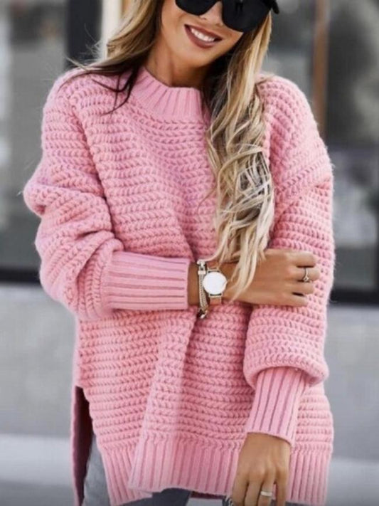 Gemütlicher Strickpullover mit eleganter Passform
