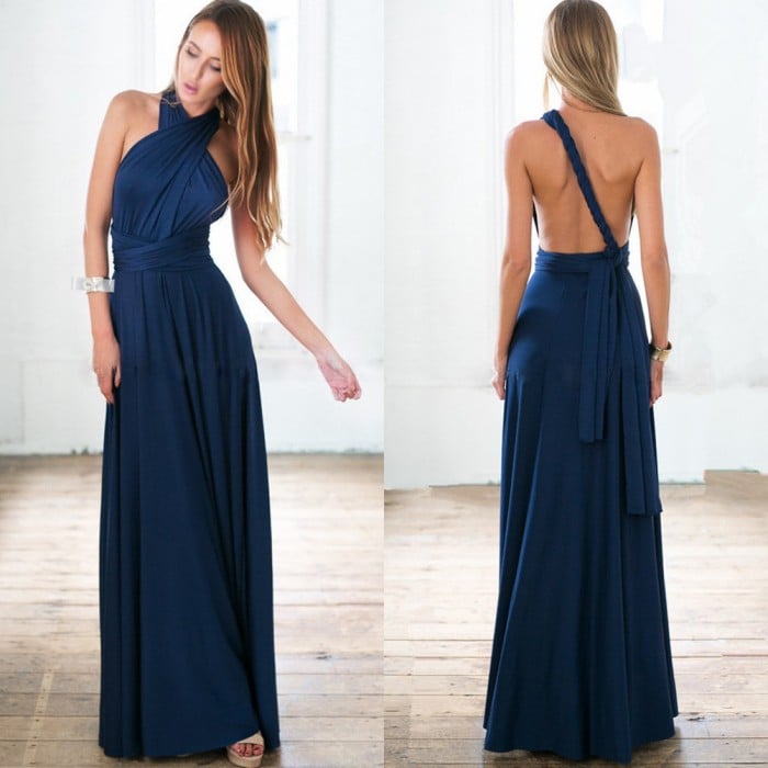 15 - in - 1 wandelbares Kleid mit mehreren Styling - Optionen - Livezo