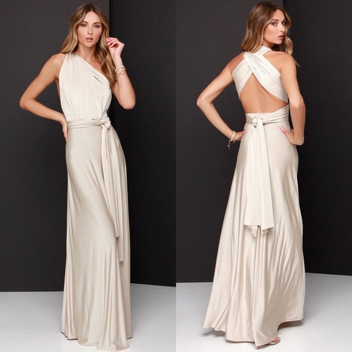 15 - in - 1 wandelbares Kleid mit mehreren Styling - Optionen - Livezo
