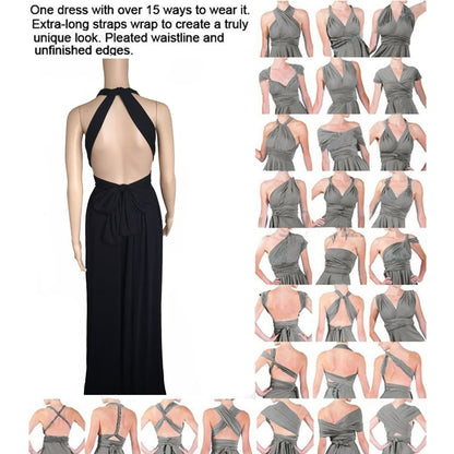 15 - in - 1 wandelbares Kleid mit mehreren Styling - Optionen - Livezo