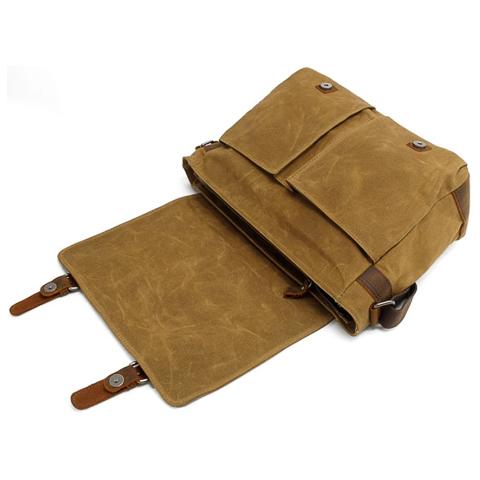 Men's Vintage Leather Crossbody Bag