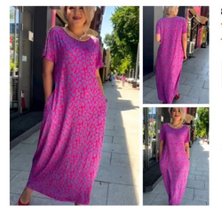 Trendiges Freizeitkleid