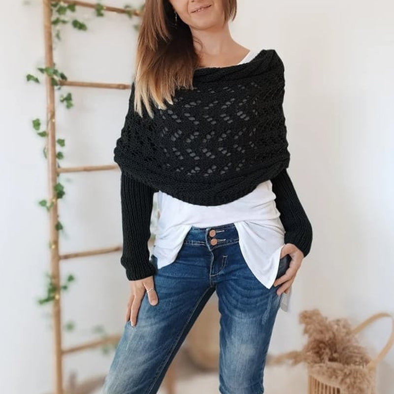 Janina - Modischer Strickbolero für stilvolle Damen!