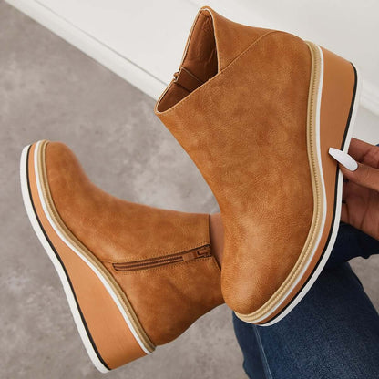 Schicke Leder-Stiefeletten für jeden Anlass
