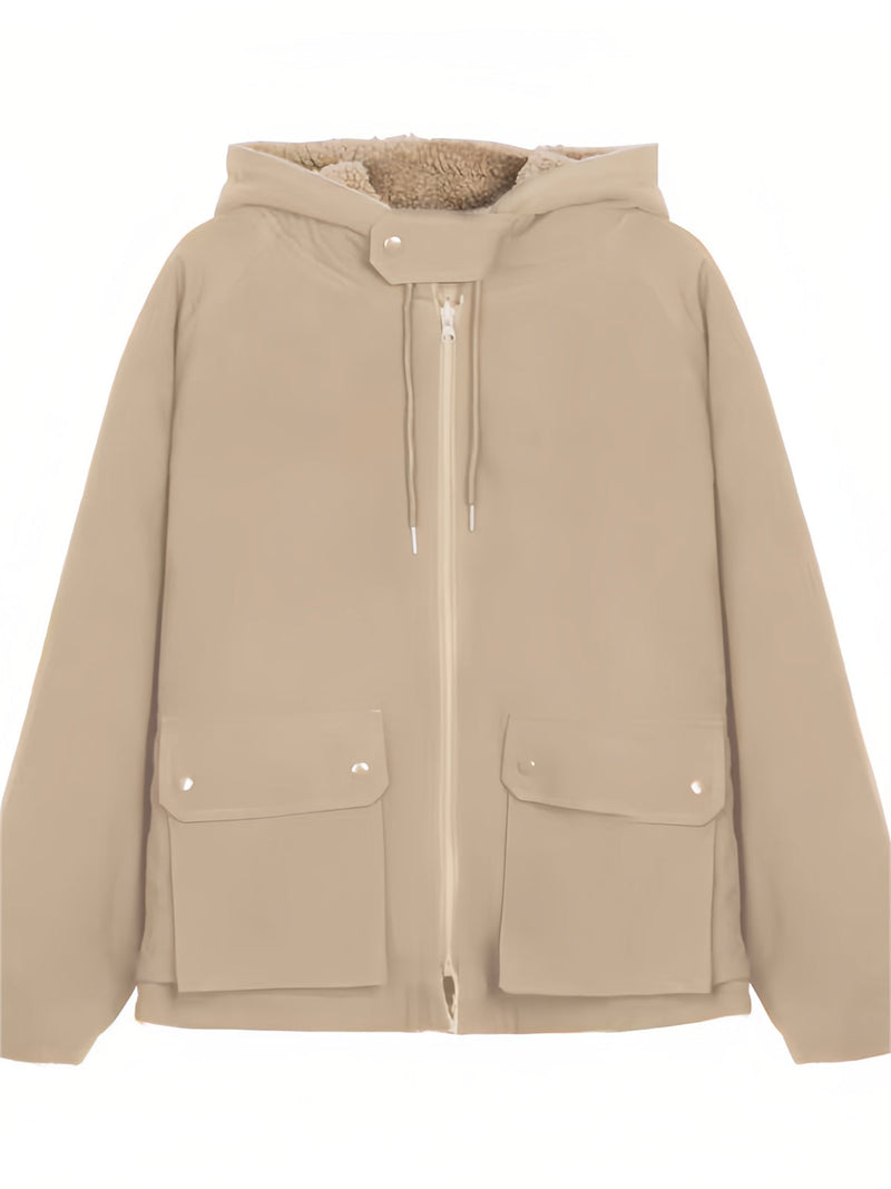 Henriette - Umkehrbare Fleece Parka für Gemütliche Wintertage