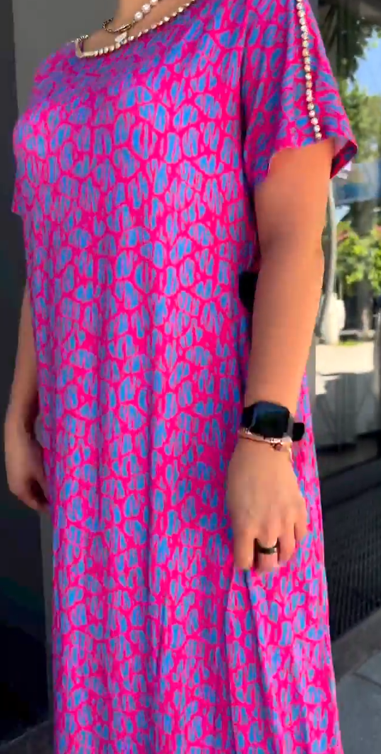 Trendiges Freizeitkleid
