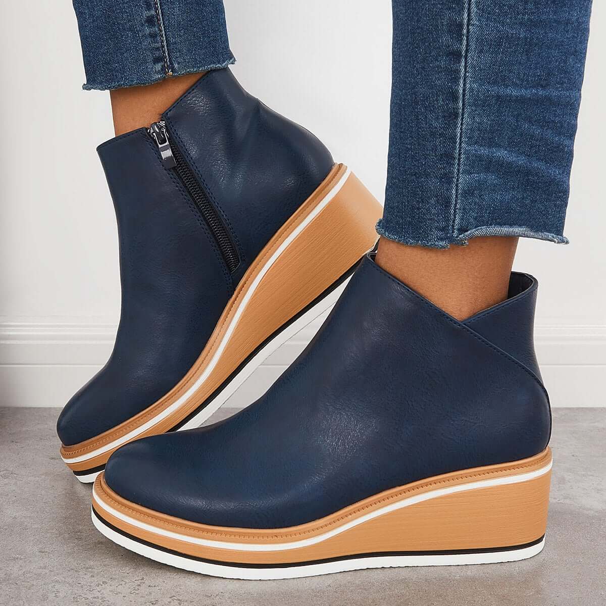 Schicke Leder-Stiefeletten für jeden Anlass