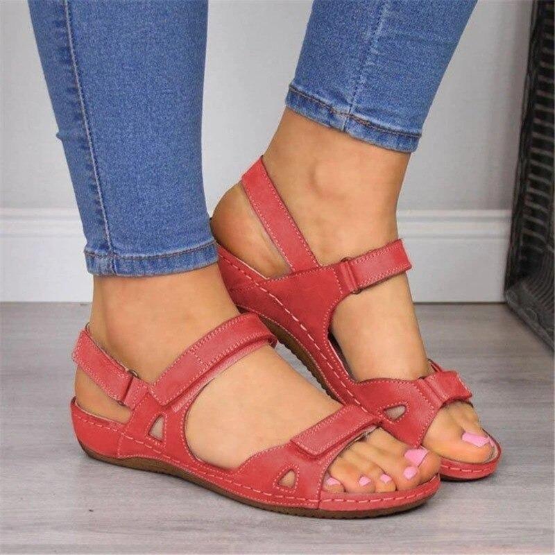 RetroWalk Komfort Retro Orthopädische Sandalen