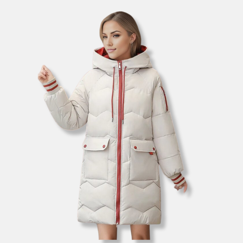 Gemütlicher Kapuzen-Winterparka für Damen